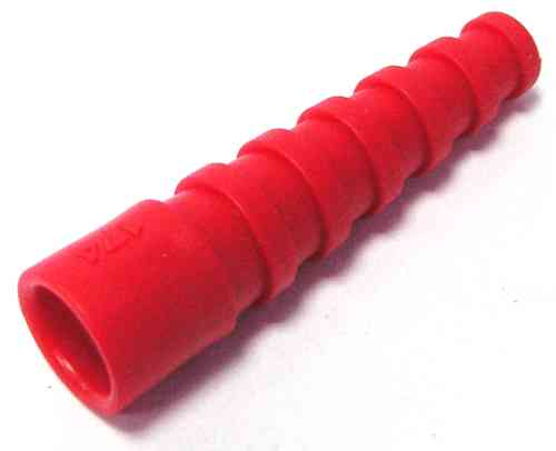 Rubber Sleeve Red RG174